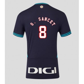 Lacne Muži Futbalové dres Athletic Bilbao Oihan Sancet #8 2025-26 Krátky Rukáv - Preč